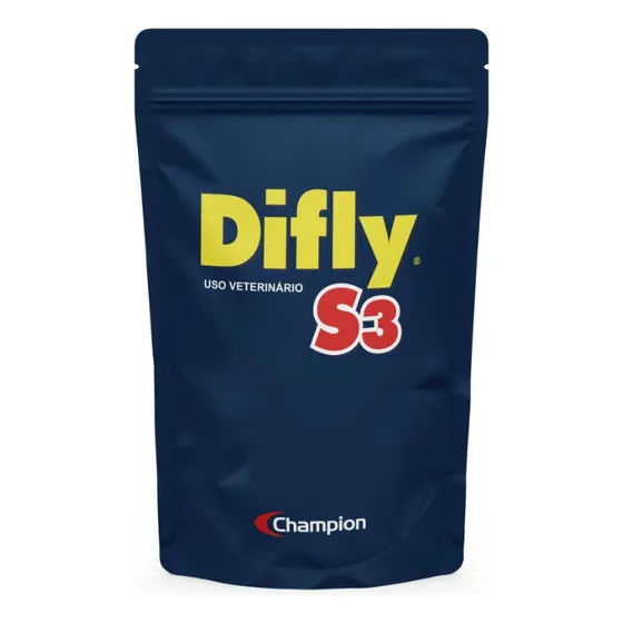 Difly S3 1kg Carrapatos E Da Mosca-dos-chifres Champion