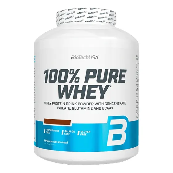 100% Pure Whey 5lib - Biotech Usa - Chocolate