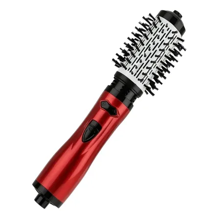 Escova Rotativa Cerâmica Turbo 1200w Ion Modelar Alisar Seca Vermelho 127v