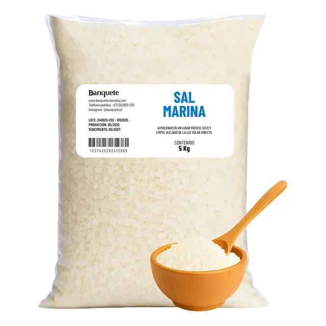 Sal Marina Cristal Grano Grueso 5k