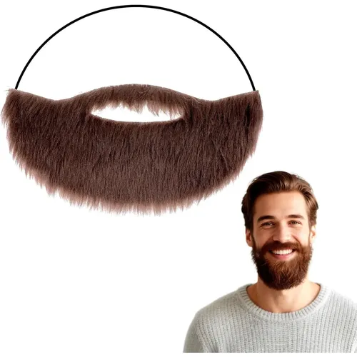 96 Bigote Falso Autoadhesivo P/ Barba, Bigote Falso Disfraz | Meses sin interés