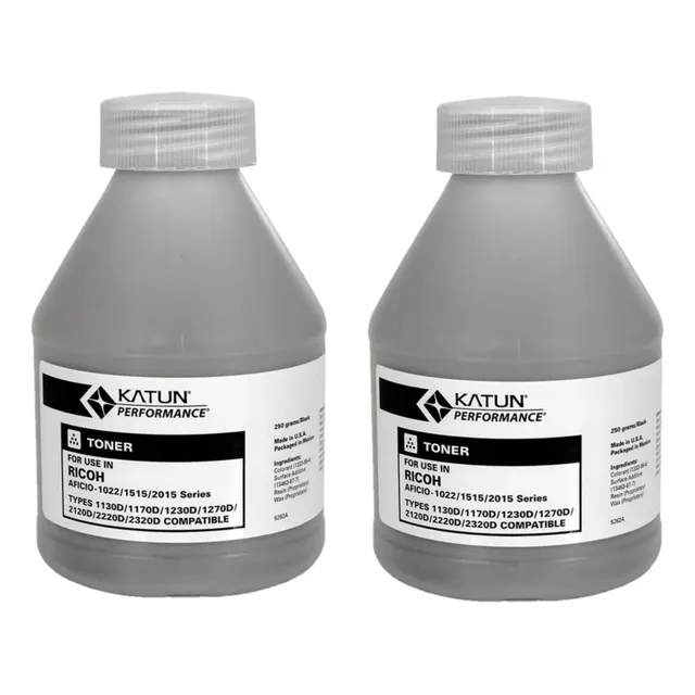 2 Toner Compatible Type 1130d 1170d 1230d 1270d 2120d 2220d Negro