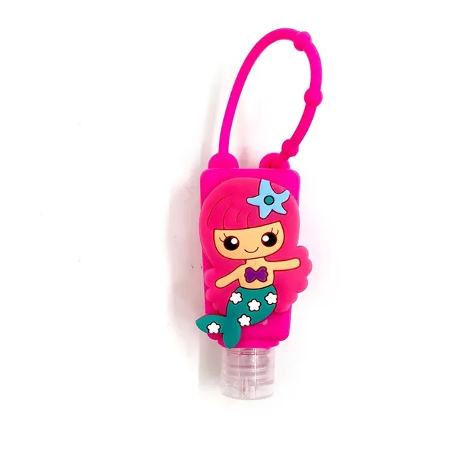 Dispensador Con Alcohol En Gel X 10 Unid Sirena Souvenirs