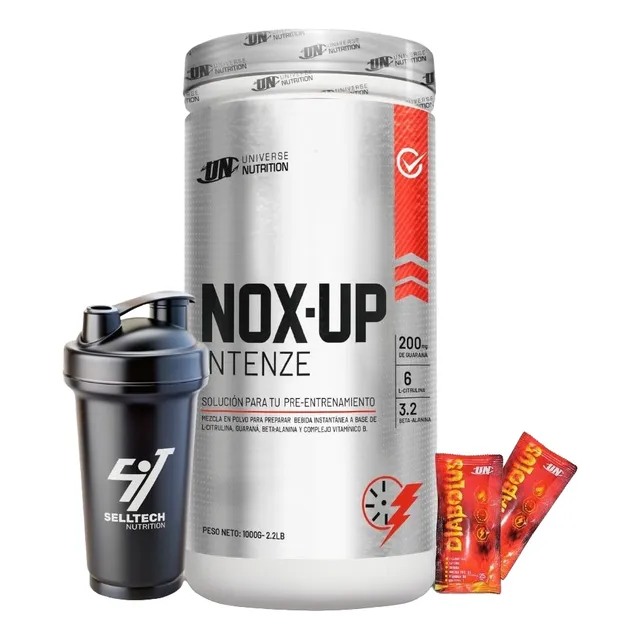 Pre Entreno Universe Nutrition Nox-up Intenze 1kg Citrus
