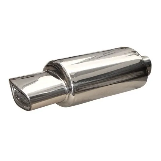 Tubo De Escape Cromado Ovalado A26580