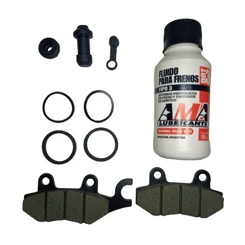 Full Kit Freno Trasero Zanella Zr 150 - Bmd Motos