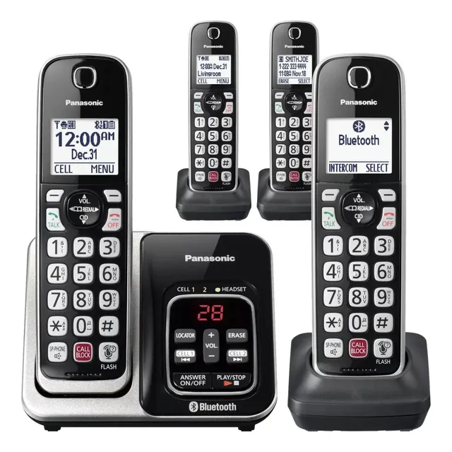Teléfono Panasonic Kx-tgd864 Silver