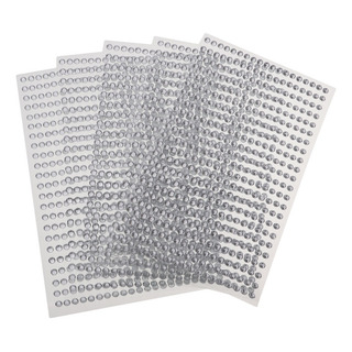 Pegatinas De Gemas Adhesivas De Diamantes De Claro 4mm Pegatinas De Gemas Adhesivas De Diamantes De Claro 4mm