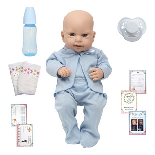Boneco Reborn Princípe Luca Fofinho Completo Vários Itens Boneco Reborn Princípe Luca Fofinho Completo Vários Itens