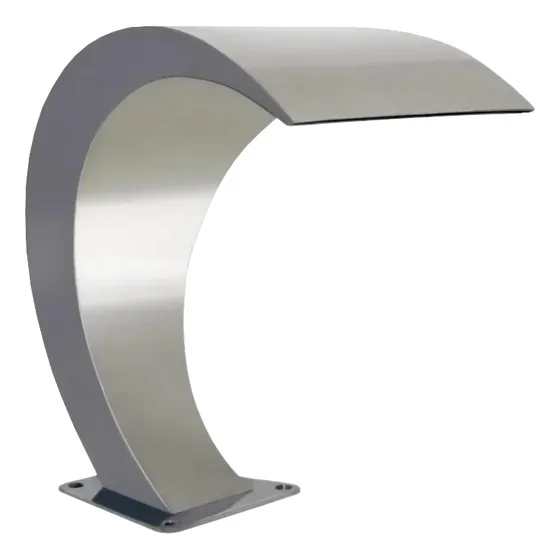 Cascada Para Piscina En Inox Curva Grande - Prity