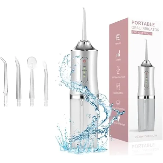 Irrigador Dental De Agua Con 3 Modos, Limpiador De