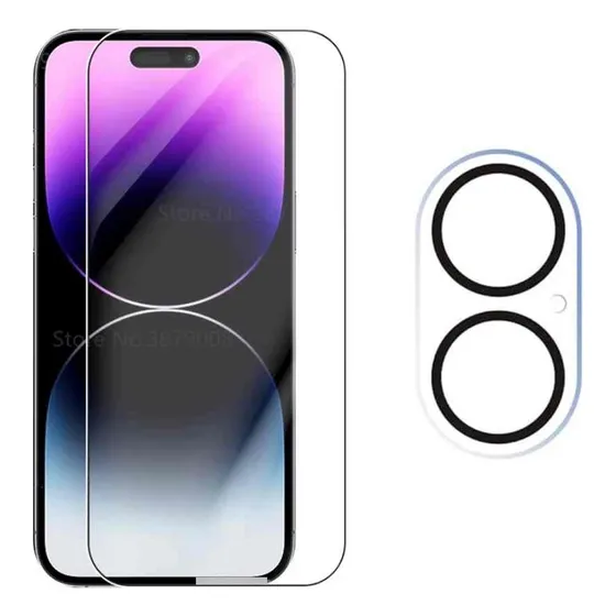 Case Protector Pantallas Vidrio Templado Para iPhone 16