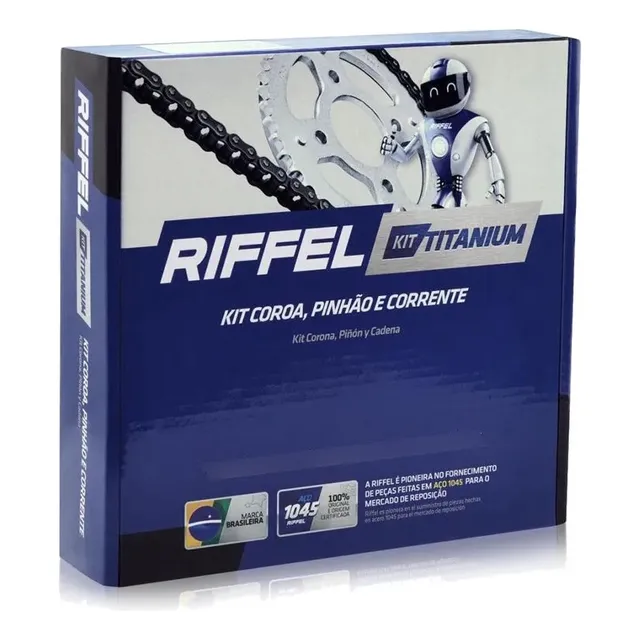 Kit De Transmision  Wave110 - Zb 110 - Bit - Max Tecda Gris