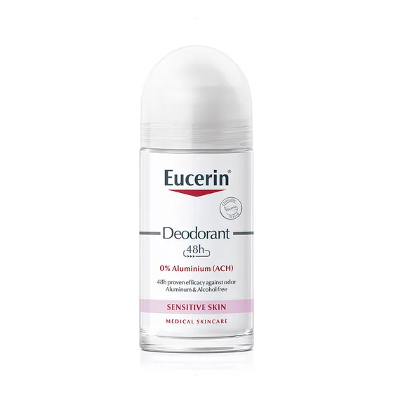 Eucerin Desodorante Roll-on-antitranspirante 48h 0% Aluminio