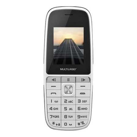 Celular Multilaser Up Play Dual Chip Mp3 Com Câmera Branco - P9077 Celular Multilaser Up Play Dual Chip Mp3 Com Câmera Branco - P9077
