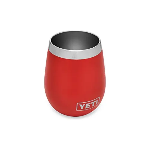Yeti Rambler 10 Oz Tumbler De Vino, Aislado De Vacío, X4njf
