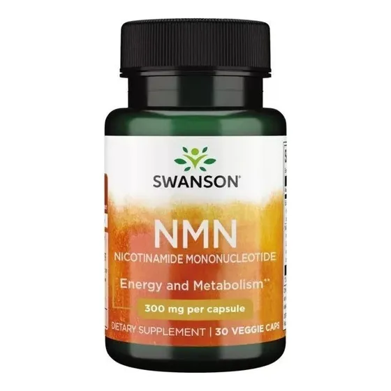 Mononucleotido De Nicotinamida Nmn 300 Mg 30 Cap Swanson Sabor Sin Sabor