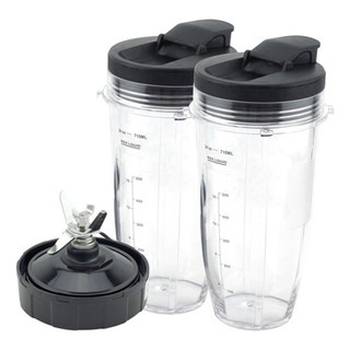Piezas De Licuadora Para Ninja: Vaso De 24 Onzas, Cuchillas Piezas De Licuadora Para Ninja: Vaso De 24 Onzas, Cuchillas