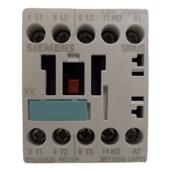 Contactor Tripolar 7a 220vca 3rt1015-1ap01 Siemens