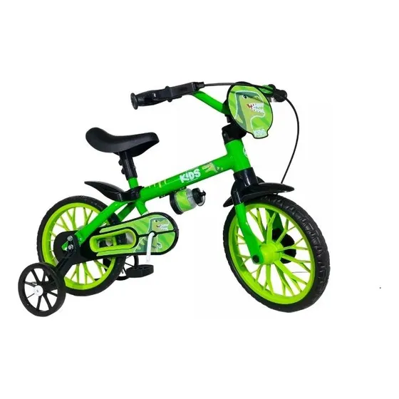 Bicicleta Infantil Criança Aro 12 Absolute  Dino Dinossauro