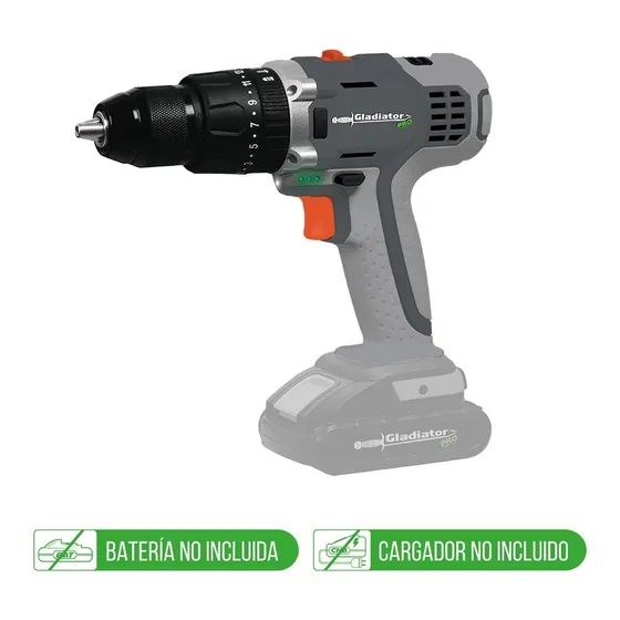 Taladro Percutor Inalam 13mm 18v Sin Bat Tp813/18 Gladiator
