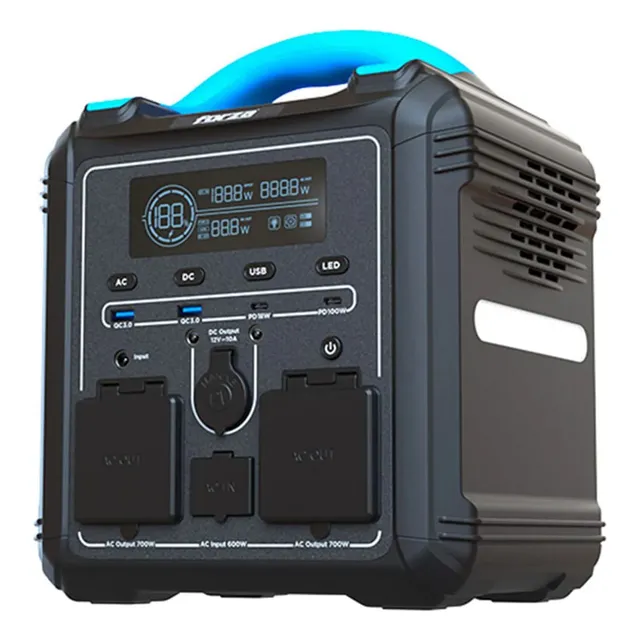 Generador Eléctrico De Baterías  Forza Lmfp D 700w, Fpp-t700