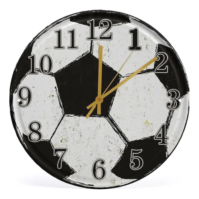 Reloj Pared Retro Redondo Metal Signo Hojalata 12  Tictac