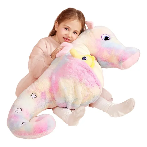 Juguete De Peluche Caballito De Mar Ikasa 30 Con 2 Bebés