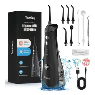 Tensky Irrigador Bucal Limpiador Diy Dientes Eléctrico 5 Boquillas 3+8 Grado De Intensidad Alta Calidad Profesional