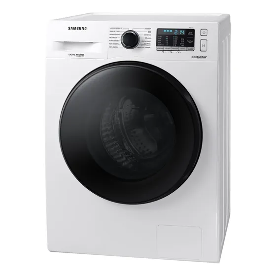 Lavarropas Automático Inverter Samsung Carga Frontal 9.5kg 1400rpm Blanco WW95AA046BWUBG