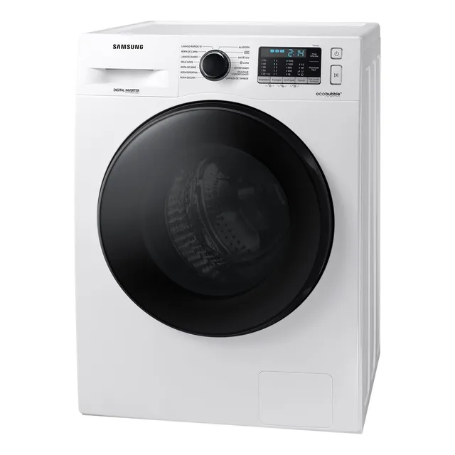 Lavarropas Automático Inverter Samsung Carga Frontal 9.5kg 1400rpm Blanco WW95AA046BWUBG