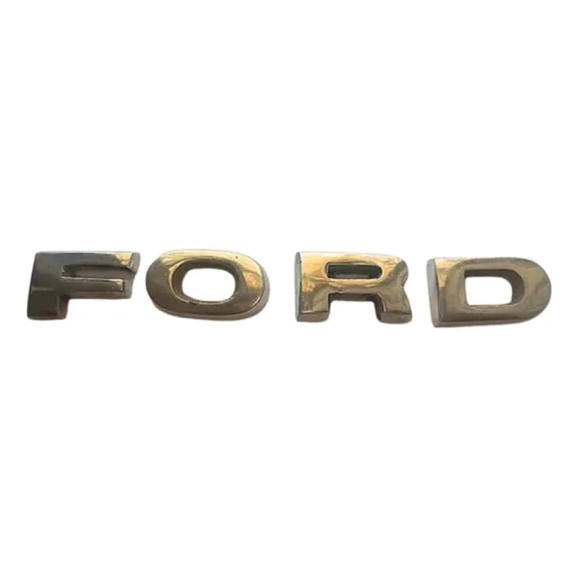 Emblema Kit Letras Compuerta/capó Ford Pick-up Modelo Viejo