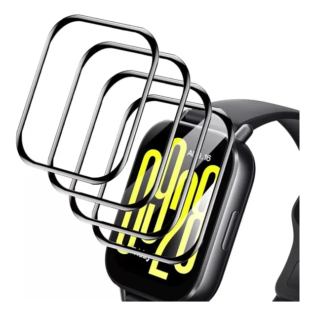 Protector De Pantalla 3d Curvo De 4 Piezas Para Redmi Watch 