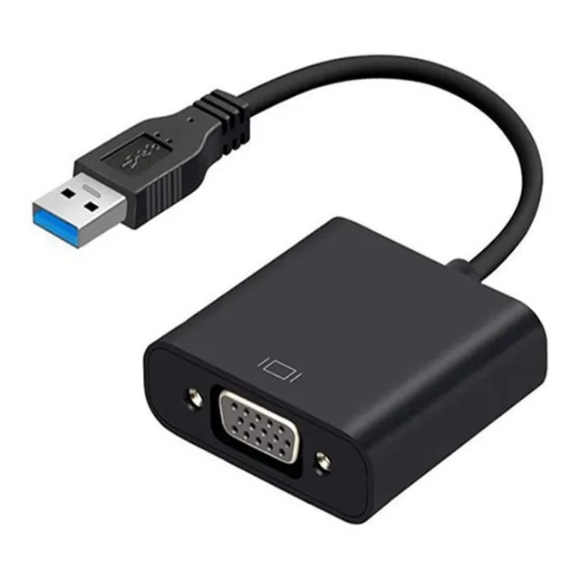 Conversor De Video Usb 3.0 A Vga, 10 Cms.  Boleta/factura