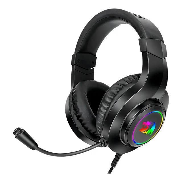 Auriculares Gamer Redragon H260 Hylas Rgb Ps4 Ps5 Pc 3.5mm