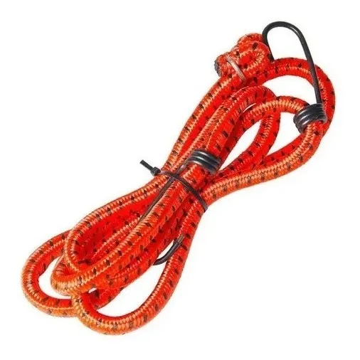 Zuncho Soga Elástica Con Gancho 60cm Moto Bici 2pzas Harden