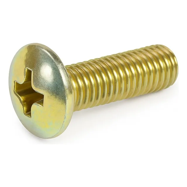 Parafuso Cabeça Panela M4x12mm Bicromatizado Jomarca 100un