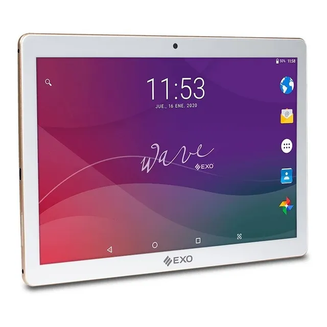 Tablet Exo Wave I101t2 4g Lte Lcd 10 Andorid 12 64gb Ram 4gb Color Blanco