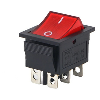 Kcd4 Interruptor Switch Rojo O Verde 20 Amperes Kit 3 Pzas Kcd4 Interruptor Switch Rojo O Verde 20 Amperes Kit 3 Pzas