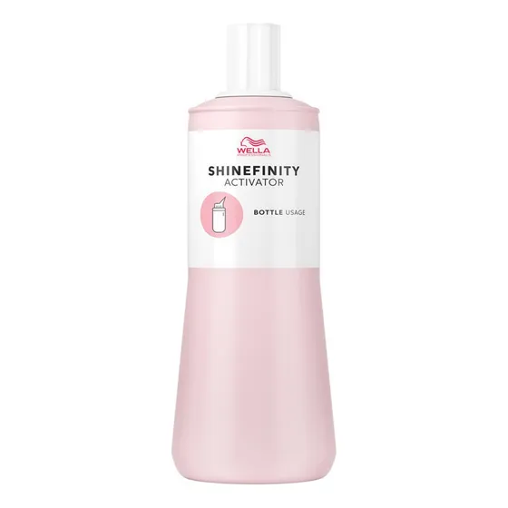 Wella Shinefinity Ativador Emulsão Bottle Usage Gel 1000ml