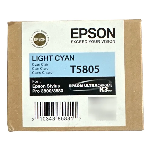 Cartucho Tinta Epson T5805 Light Cyan Original