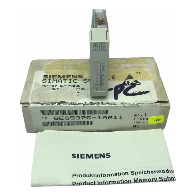 Siemens Simatic S5 6es5376-1aa11 Modulo De Memoria 16kb 6