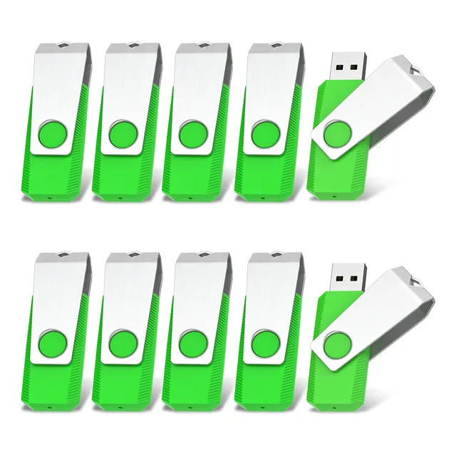 Kexin, Paquete De 10 Unidades Flash Usb 2.0 De 16 Gb, Tarjet