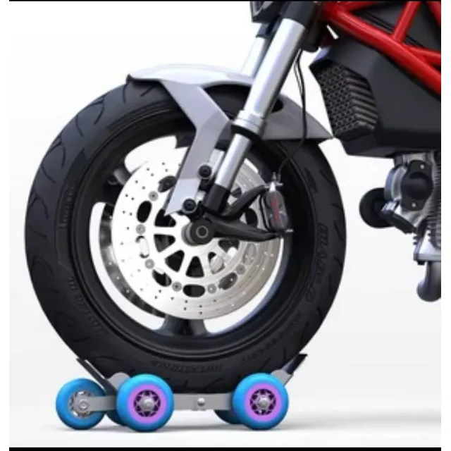 Soporte De Auxilio Para Caucho Desinflado De Moto