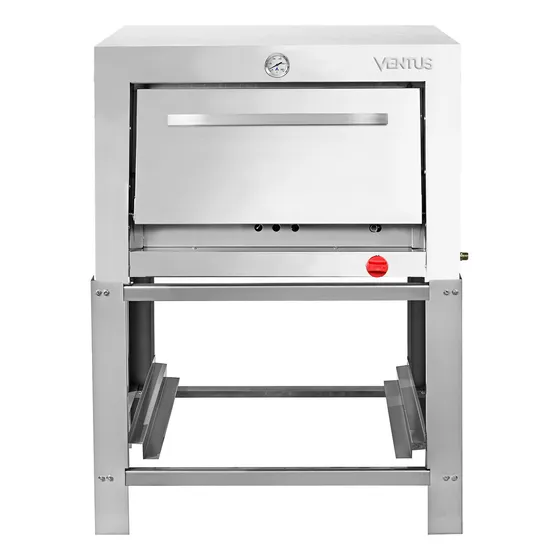 Horno 1 Camara 65 X 65 Glp Vhg-165 Ventus Color Gris