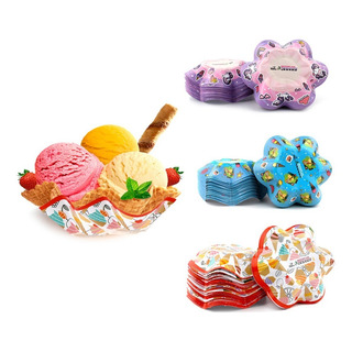 100 Pz Porta Canastas De Galleta Helado Genérica Paletería 100 Pz Porta Canastas De Galleta Helado Genérica Paletería