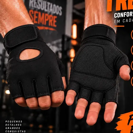 Luva de Academia PromoForce em Neoprene Unissex para Treino