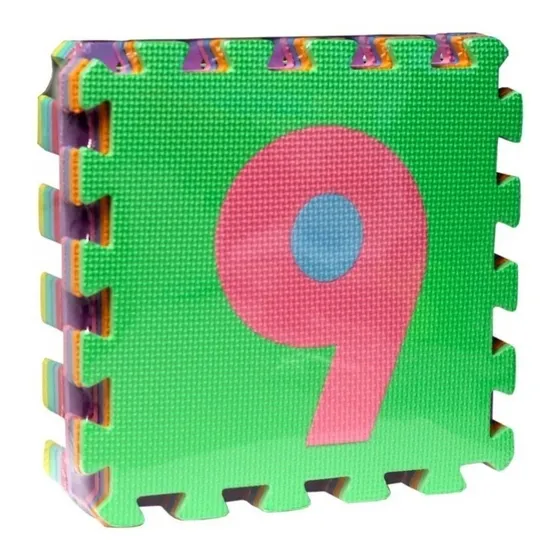 Alfombra Puzzle Goma Eva Numeros