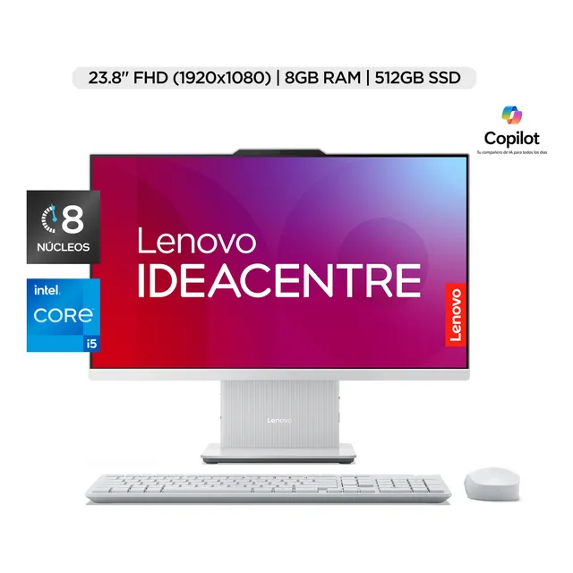 Lenovo Aio 24'' Ci5 8gb 512ssd Touch