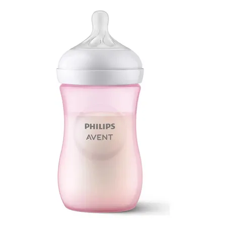 Mamadeira Pétala 3.0 260ml Rosa Philips Avent